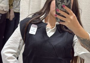 Chaleco Ana negro